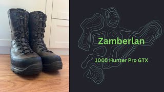 Zamberlan 1005 Hunter Pro Gtx [upl. by Aicele519]