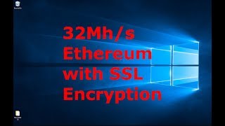 Claymores miner 119 setup with SSL connection for Ethereum [upl. by Barlow]