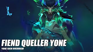 Fiend Queller Yone  Skin Preview In Detail 🔥⚡ wildrift fiendqulleryone yonewildrift [upl. by Anitra]