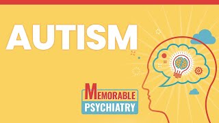 Autism Spectrum Disorder Mnemonics Memorable Psychiatry Lecture [upl. by Jeana]