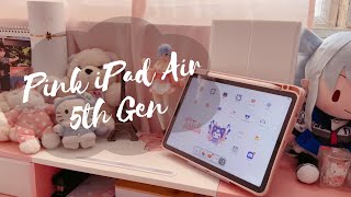 Unboxing iPad Air 5th Gen 🌸 [upl. by Louanne]