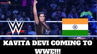 KAVITA DEVI COMING TO WWE First Indian Women Wrestler [upl. by Hesky]