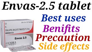 Envas 25 tablet best uses benifits precaution and side effects [upl. by Annaik]