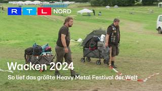 Heavy Metal Fans reisen ab Das war Wacken 2024 [upl. by Nevil]