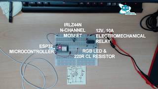 Driving Outputs On A ESP32 Using A MOSFET Part 2 [upl. by Huba]