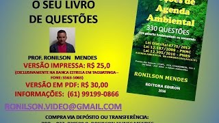 NOÇÕES DE AGENDA AMBIENTAL  LEI 121872009 ART 3º  PRINCÍPIOS DA PNMC  CBMDF  PROF RONILSON [upl. by Imogen]