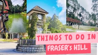 Things to do in Fraser’s hill  pahang Malaysia [upl. by Ashli]