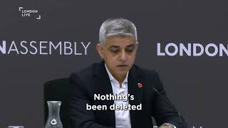 Sadiq Khan wont apologise to Met officer acquitted of Chris Kaba murder [upl. by Ajnat699]