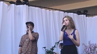 Drown  Clairo with Cuco at Lollapalooza 2018 [upl. by Enihpad553]