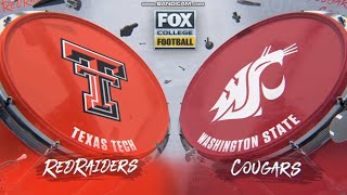 CFB on FOX intro  Texas Tech  Washington State  972024 [upl. by Sivaj882]