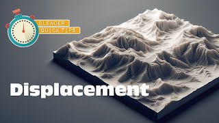 The Displacement in Blender Material vs Modifier [upl. by Ydnar]