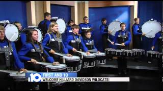 Hilliard Davidson Wildcats Drumline [upl. by Dnalloh]