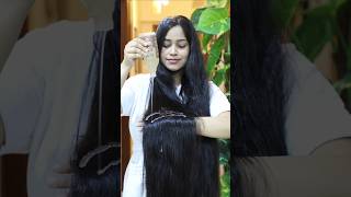 Shocking Result 😲 Keratin Hair Spa At Home without heavy Kharcha Shiny smooth hair shorts ytshorts [upl. by Hadeehsar]