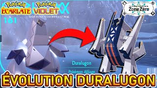 ÉVOLUTION de DURALUGON en PONDRALUGON  Pokémon Violet amp Écarlate  DLC DISQUE Indigo [upl. by Malia]