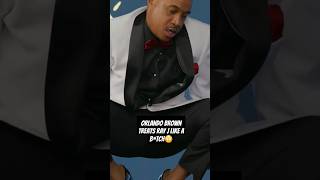 Orlando Brown Treats Ray J Like A Little Hoe 😳 funny comedy short trending [upl. by Madid]