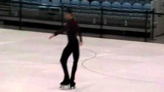 triple axel jump on roller skates by Dario Betti 2010 [upl. by Natividad]