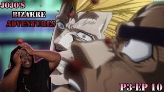 I CANT BELIEVE THIS MAN  Jojos Bizarre Adventure S2 EP 10  REACTIONREVIEW [upl. by Nylhsa962]