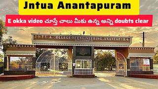 quotJNTUA Anantapuram Honest Student Review Reveals Allquot  Mr Naresh Info [upl. by Akceber]