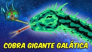 COBRA GIGANTE GALÁTICA  Nimbatus The Space Drone Constructor [upl. by Ellek608]