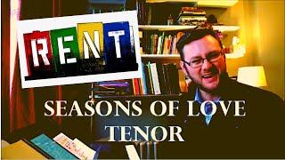 Seasons of Love TENOR [upl. by Ettesoj]