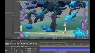 Adobe After Effects 2D Animation  Test amp Speed Process Paper to Digital [upl. by Doreen]