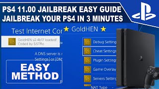 PS4 1100 Jailbreak Easy Guide  Jailbreak in 3 Minutes [upl. by Circosta]