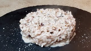 RISOTTO CON RADICCHIO E GORGONZOLA  FoodVlogger [upl. by Natal]