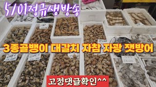 노량진수산시장 04시 정규생방송 새롭고 다양하고 가장 싼 노량진수산새벽시장 시세는 수산물 시세의 지표다 킹크랩 대게 꽃게 횟감 활어 선어 [upl. by Ainuj]