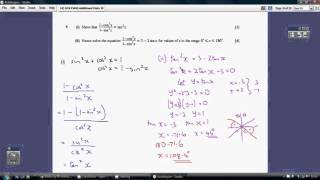 14 OCR FSMQ Additional Maths  6 June 2014 Q9 [upl. by Snashall]