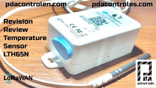 Review LHT65N lorawan Temperature and Relative Humidity Sensor Dragino  PDAControl [upl. by Apicella]