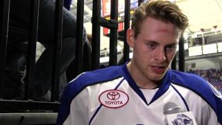 Ryan Martindale Interview  Hershey vs Syracuse  Jan 29 2016 [upl. by Benedetta]