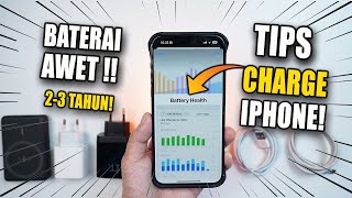 Tips Ngecas iPhone dan Menjaga Battery Health Agar Tetap Awet [upl. by Anilorac905]