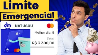 ATENÇÃO CARTÃO DM COM LIMITE Emergencial de até 40 a mais do seu limite taxa de R1690 Confira 🤑 [upl. by Nosecyrb273]