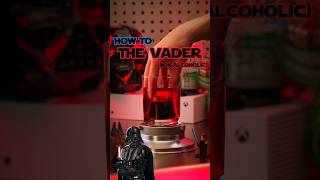 How To Make Darth Vader  NonAlcoholic Star Wars Drink  darthvader starwars sincitybartender [upl. by Airasor]