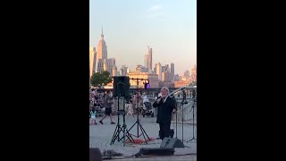 JOHN Rinell segment of the 2024 Hoboken Sinatra sing off [upl. by Huppert]