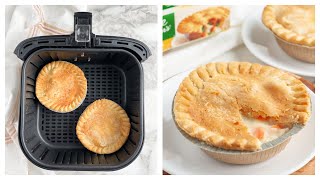 Frozen Pot Pie In Air Fryer [upl. by Cargian877]