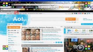 How to make Google AOL Yahoo etc your home page on firefox [upl. by Leunad]