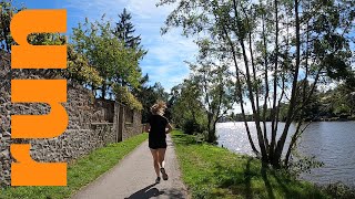 Virtual Run In Race For Treadmill  Tranches de Vie Marathonienne au Marathon des Écluses [upl. by Buell629]