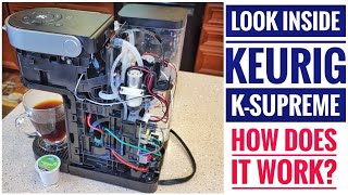 KEURIG KSUPREME How it Works What It looks like on the inside HOW TO TAKE A PART [upl. by Ocinemod24]