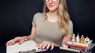 ASMR Personality Test Roleplay Soft Spoken Writing Sounds [upl. by Franek]