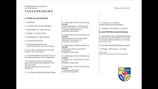 Stadtverordnetenversammlung Wriezen 29062023  1900 Uhr  Livestream [upl. by Amiarom755]