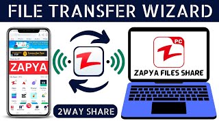 Wifi File Transfer From PC to Mobile  Pc Se Mobile Me File Transfer Kaise Kare  Wireless File Send [upl. by Hobey875]