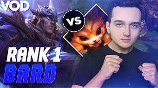 JE CARRY LE RANK 1 BARD WORLD  SoloQ Challenger Top  Garen vs Gnar  Patch 1422 [upl. by Carmelle]