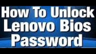 Lenovo Bios Password Unlock Karna Sikhen [upl. by Scornik]