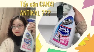 Tẩy cặn canxi cho vòi inox Antikal có tốt như lời đồn Vệ sinh nhà cửa đón Tết [upl. by Nizam107]