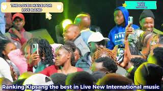 KIPSANG AMAZING PERFORMANCE AT KOROM FESTIVALS LIVE BAND MUSIC 🎵 [upl. by Annaitsirhc]