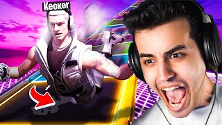 FORTNITE RETRO DEATHRUN 🔥 سخت ترین و عجیب ترین دثران فورتنایت 😐 [upl. by Berthe216]