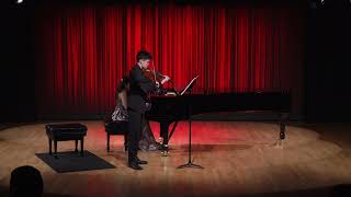 Strauss  Violin Sonata in Eflat Major Op 18 Piano Man Ling Bai Violin Eric Cheng [upl. by Melanie]