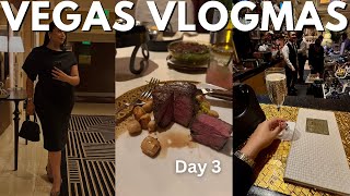 Las Vegas Vlog  Day 3  12 Days of Vlogmas  The BEST Steak and JACKPOTS [upl. by Bijan]