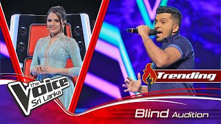 Ashan Udayanga  Despacito  Blind Auditions  The Voice Sri Lanka [upl. by Lleroj]